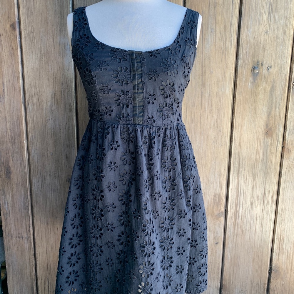 Forever 21 • Black cut lacework dress